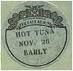 1977-11-26 Late Show Ticket