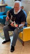 2025-08-20 Jorma rehearsing at home